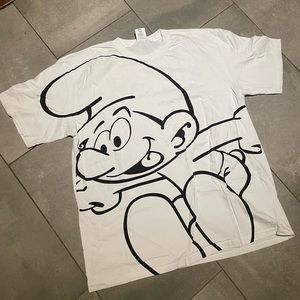 Supreme smurf tee